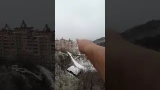 В Ялте выпал снег 2024