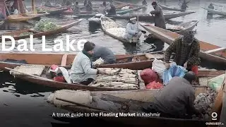 Dal Lake Floating Market - Kashmir