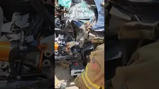 Stabilize for lift #firewedge #brotherhood #thinredline #firefighter #firerescue #firedepartment