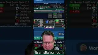 Arbitrage Betting Strategy: Caesars vs. DraftKings Explained #shorts