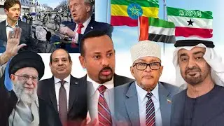 WARKA: Imaaraadka Oo Xoojinaya Itoobiya & Aqoonsiga Somaliland, Hanjabaad Masar, Somalia, Iran, ICE