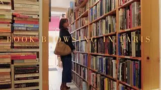 Buying a book at every bookstore in Paris?