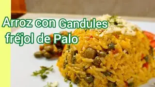 Arroz con Frijol de palo / Guandú / Pichuncho / Moro de fréjol de palo / moro de gandules