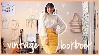 styling my grandma's clothes *a trendy vintage lookbook*