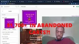 Home Bar Beauty Online Shopify Store Update #3 with Ron King