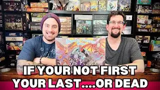 Monster Capture Race Board Game First Impression Review