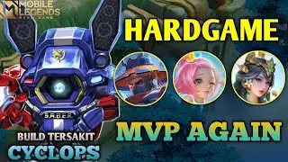 CYCLOPS MELAWAN DUNIA🔥LAWAN HERO META + HERO COUNTER | BUILD TOP 1 CYCLOPS 2025 - Mobile Legends