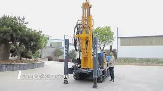China factory supply FYX260 pneumatic water well drilling rig with competitive price