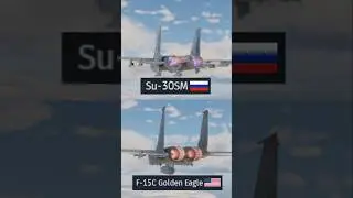 Thrust Vectoring Comparison: Su-30SM vs F-15C Golden Eagle