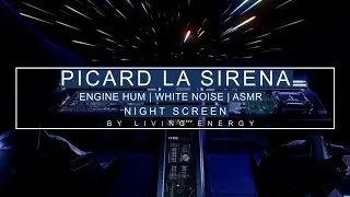 Star Trek Picard | La Sirena Cockpit | White Noise | Sleep Sounds | ASMR | Relaxation, Deep Sleep
