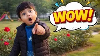 “He Pointed & Said WOW 😲 | What Did He See in the Park?”