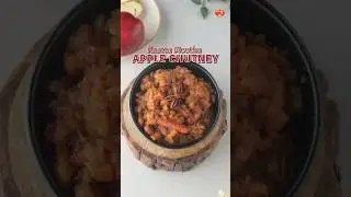 Khatta Meetha Apple Chutney | Sweet & Sour Easy Chutney Recipes #Shorts