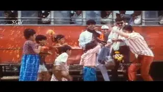 Malashree Welcoming new teacher to Village | Comedy Scene | Shashikumar | Hello Sister Kannada Movie
