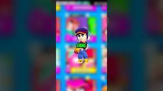 Day 5 Creating Logo For Every Brawler - Fang #brawlstars #shorts