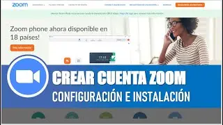 🎥 Crea cuenta ZOOM GRATUITA - instalación y ✅ configuración - 📷 videoconferencia