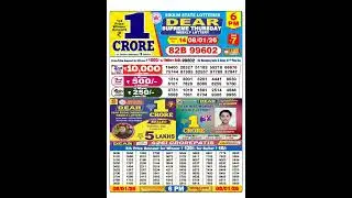 NAGALAND STATE DEAR LOTTERY SAMBAD LIVE RESULT TODAY 6PM