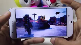 Tes game PUBG di SHARP SHV34