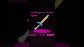 Mushroom Sword - Day 28 - Sword September in October #3dmodel #blender #gaming #magicitems #sword