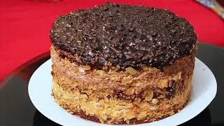 فريرو كيك من اروع الكيكات اللي ممكن تحضري!!! راقية بحجم عائلي وبطريقة سهلة ومبسطة جدا 👌👌