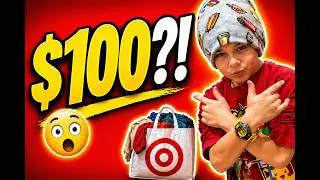 @target Shopping Challenge For Kids🎯🛒| Child Modeling | Child Fashion👕👖| Money Lesson For Kids 💵|