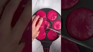 PINK BEET PANCAKES!