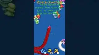 Worms zone io 🐍 viral game|| #snake #shorts #wormszone #001#gaming #ransanmoi #snakegame