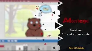 8. Timeline. Gif and video mode | AMontage tutorials