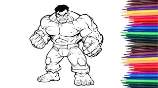 Famous Hulk Cartoon Art🎨 Marvel Art 🎨💚
