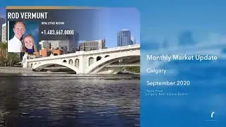 🏠 Calgary Real Estate Market Update - September, 2020