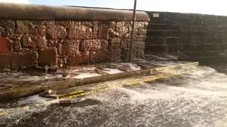 Arbroath High Tide & Storm Surge 03/01/2014