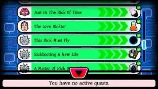 ITEMS REQUIRED FOR ALL QUESTS / MISIONES - POCKET MORTYS