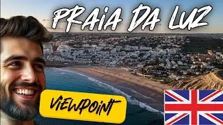 😍 Praia da Luz 😎 Algarve 🇵🇹 Portugal Viewpoint is a hidden gem offering stunning panoramic view