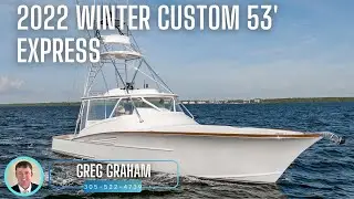 2022 Winter Custom Yachts 53' Express 