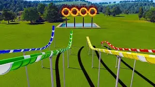 -30 vs 60+ Which Water Slide is Perfect ? - Planet Coaster 2