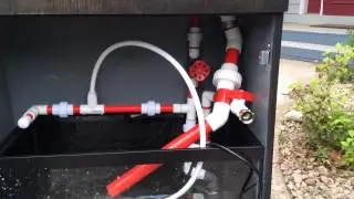 Wet test of Mr. Aqua 17.1 g Reef Tank