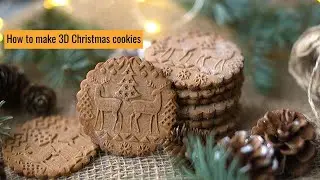 Christmas 3D Rolling Pin