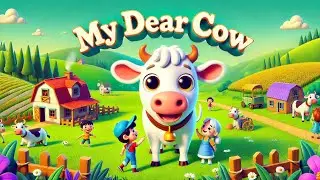 Gaiya Meri Gaiya | गायया मेरी गायया | Hindi Nursery Rhyme | Cute Cow | Hindi Kids Song | Amira-abcd