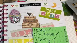 Journaling - Sticker Hunt Challenge