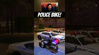 Secret Police Bike! #gta #shorts