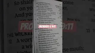 Proverbs 6 9:11 #jesus #faith #proverbs