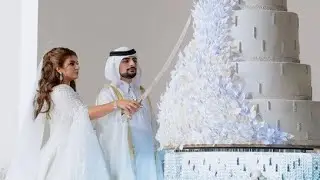 Wedding 💍 Video princess Sheikha mehra 💘 beautiful marriage #wedding #princess #sheikh #mehra #trend