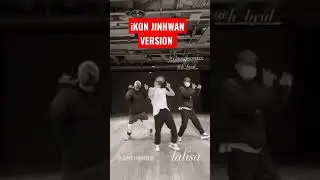 iKON KIM JINHWAN DANCE VERSION LALISA CHALLENGE