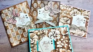 Faux Wood Carving Technique with Embossing!