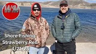 Fishing Ice Off at Strawberry with Bait'n Bullets