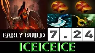 iceiceice [Mars] Early Core Build For Early Action ► Dota 2 7.24