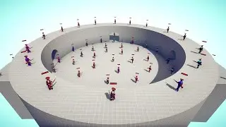 Blunderbuss Battle Royale Mode Vs 2X EVERY GODS - Totally Accurate Battle Simulator TABS