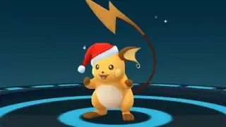 Pokemon GO !! Holiday Christmas Raichu 聖誕雷丘, 寶可夢
