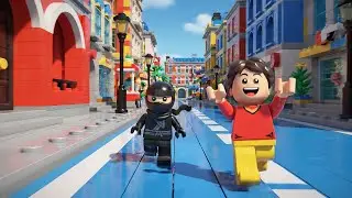 Lego Ninjago Mini Ninja Lost His Mask 🥷 | Kids Gaming Story & Fun Baby Adventure