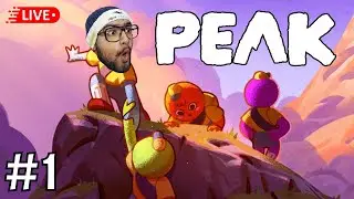 Climbing a Mountain! PEAK Live [1] | Live with @DHILLON_SAAB_22_GAMING 🔴