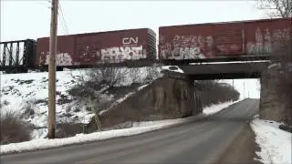 CSX St. Lawrence Subdivision action on February 13, 2013
